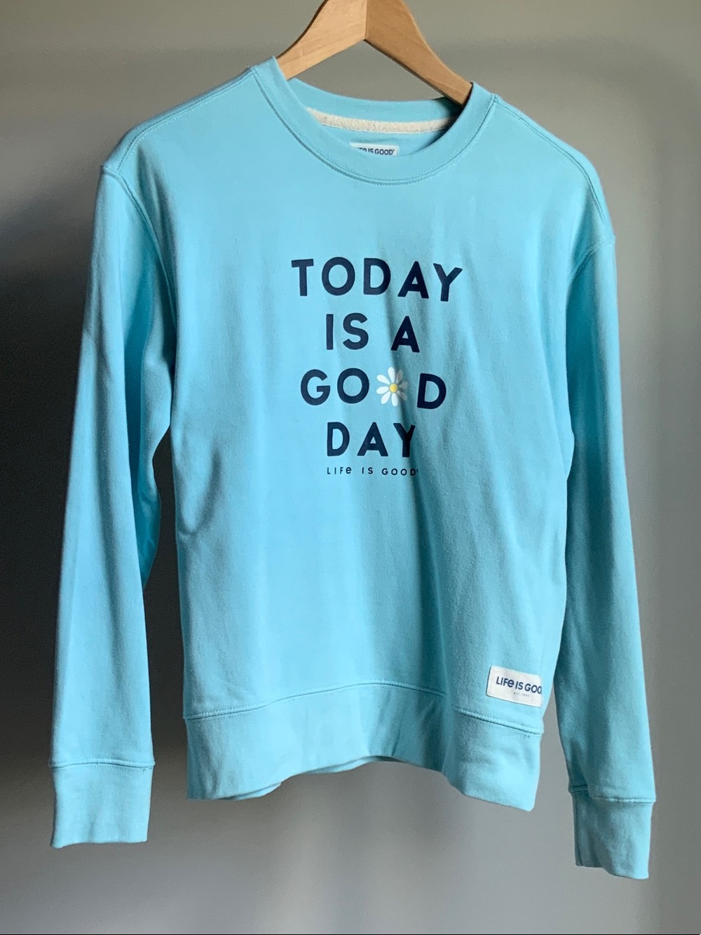 Life is Good Daisy Crewneck